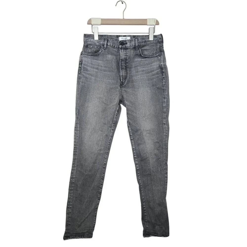 MOUSSY VINTAGE Carmel Rebirth High Waist Skinny Jeans Size 31 in Light Black